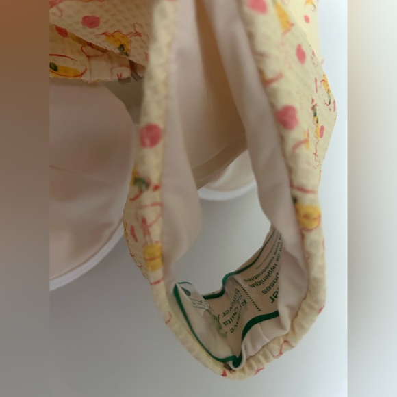 Viral Dippin Daisys Olive Martini Yellow Waffle Knit Bikini Swim Set - Picture 5 of 5